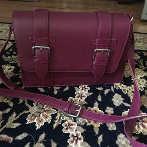 ECOSUSI Vintage Style Jane Messenger bag in PURPLE